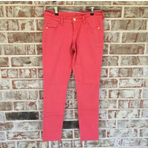 Old Navy Rockstar Coral Skinny Stretch Jeans